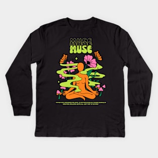 Muse // Yoga Kids Long Sleeve T-Shirt